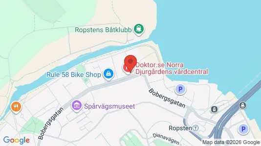 Apartments for rent i Gärdet/Djurgården - kort over placeringen