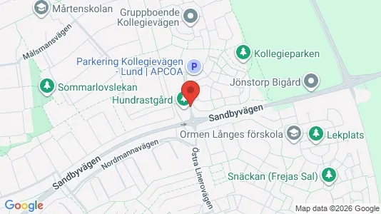 Apartments for rent i Lund - kort over placeringen