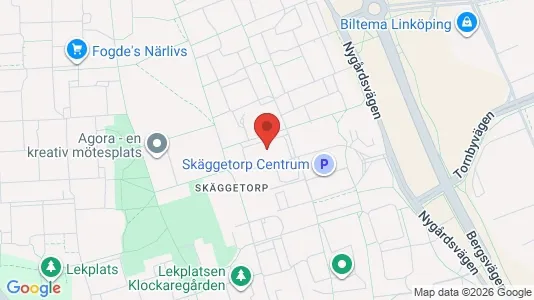 Apartments for rent i Linköping - kort over placeringen