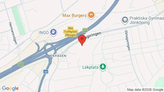 Apartments for rent i Jönköping - kort over placeringen