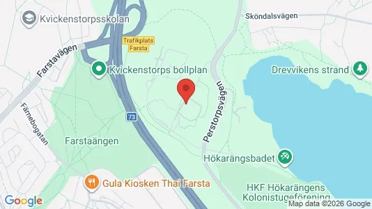 Apartments for rent i Huddinge - kort over placeringen