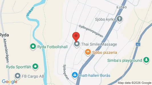 Apartments for rent i Borås - kort over placeringen