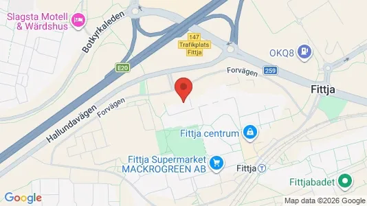 Apartments for rent i Botkyrka - kort over placeringen