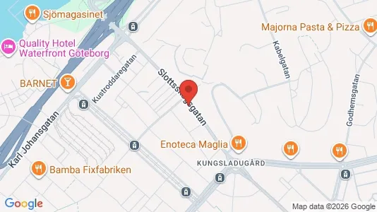 Apartments for rent i Majorna-Linné - kort over placeringen