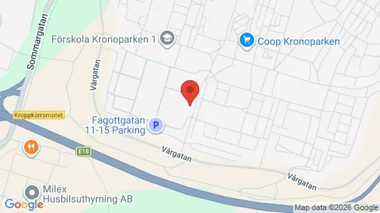 Apartments for rent i Karlstad - kort over placeringen