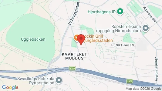 Apartments for rent i Gärdet/Djurgården - kort over placeringen