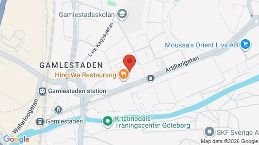 Apartments for rent i Gothenburg East - kort over placeringen