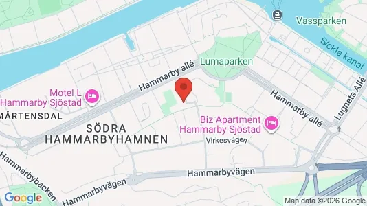 Apartments for rent i Hammarbyhamnen - kort over placeringen