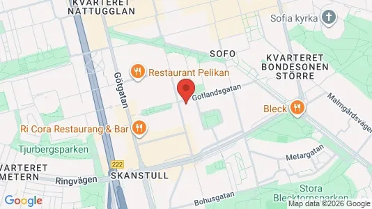 Apartments for rent i Södermalm - kort over placeringen