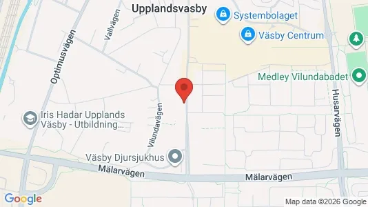 Apartments for rent i Upplands Väsby - kort over placeringen