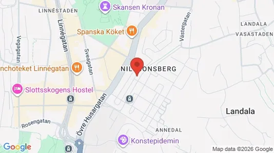 Apartments for rent i Gothenburg City Centre - kort over placeringen