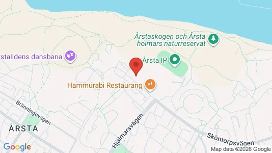 Apartments for rent i Hammarbyhamnen - kort over placeringen