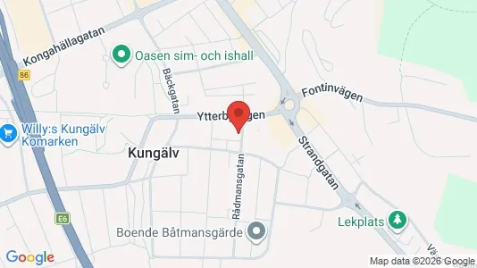 Apartments for rent i Kungälv - kort over placeringen