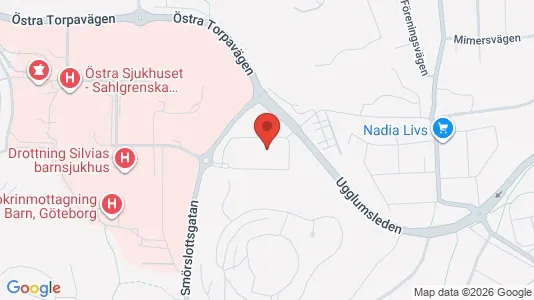 Apartments for rent i Örgryte-Härlanda - kort over placeringen