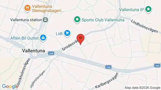 Apartments for rent i Vallentuna - kort over placeringen