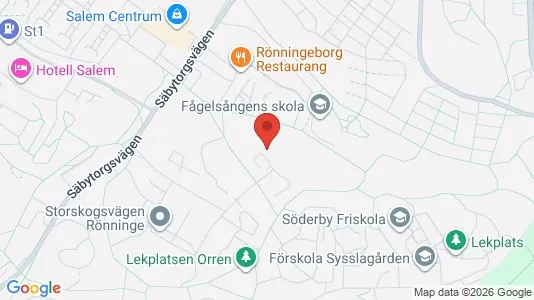 Apartments for rent i Salem - kort over placeringen