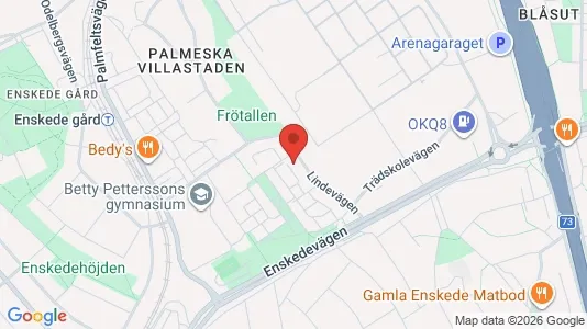 Apartments for rent i Hammarbyhamnen - kort over placeringen
