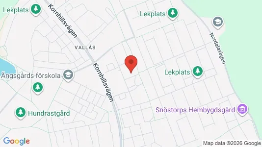 Apartments for rent i Halmstad - kort over placeringen