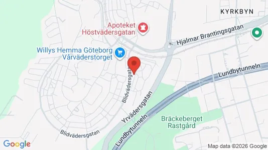 Apartments for rent i Västra hisingen - kort over placeringen