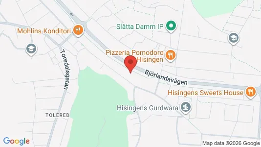 Apartments for rent i Lundby - kort over placeringen