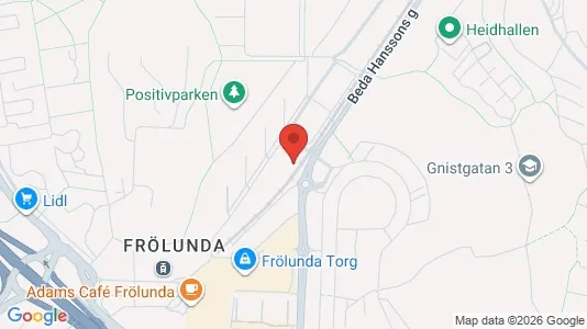 Apartments for rent i Askim-Frölunda-Högsbo - kort over placeringen