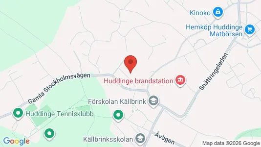 Apartments for rent i Huddinge - kort over placeringen