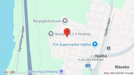 Apartments for rent i Angered - kort over placeringen
