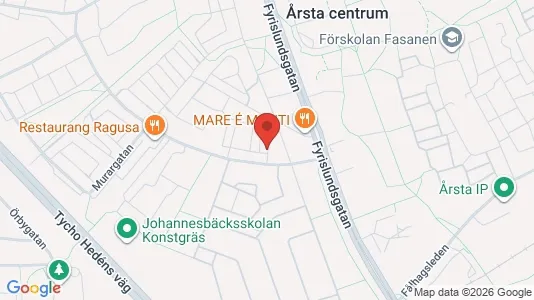 Apartments for rent i Uppsala - kort over placeringen