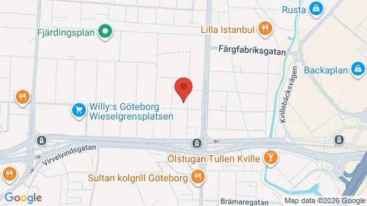 Apartments for rent i Lundby - kort over placeringen