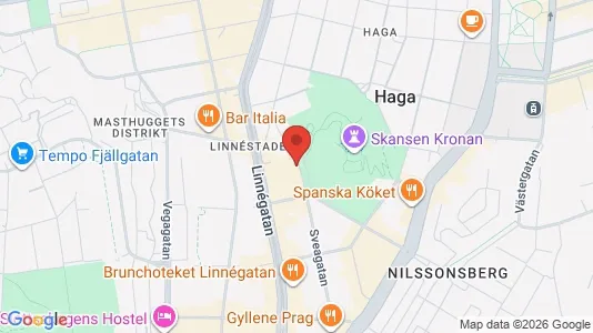 Apartments for rent i Gothenburg City Centre - kort over placeringen
