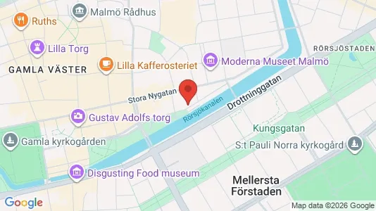 Apartments for rent i Malmö City - kort over placeringen