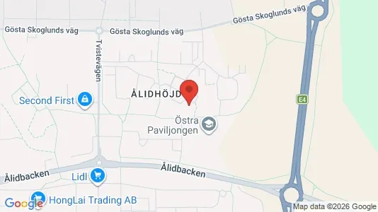 Apartments for rent i Umeå - kort over placeringen