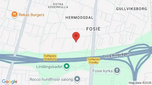 Apartments for rent i Fosie - kort over placeringen