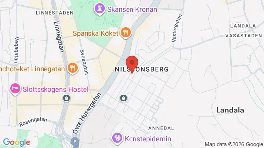 Apartments for rent i Gothenburg City Centre - kort over placeringen