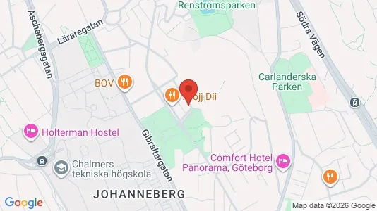 Apartments for rent i Johanneberg - kort over placeringen