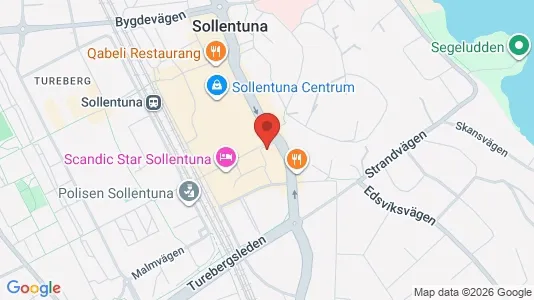 Apartments for rent i Sollentuna - kort over placeringen