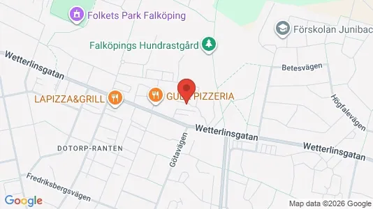 Apartments for rent i Falköping - kort over placeringen