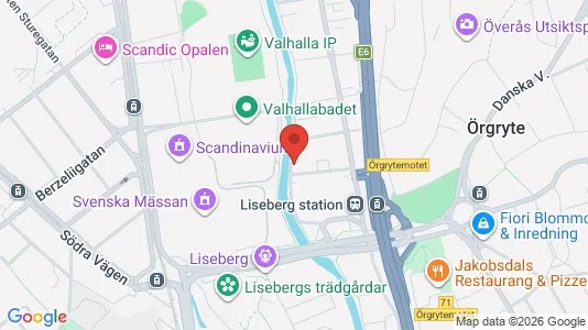 Apartments for rent i Örgryte-Härlanda - kort over placeringen