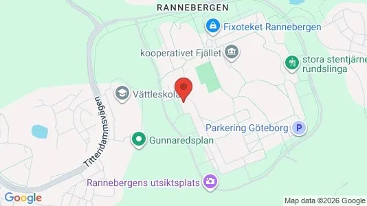 Apartments for rent i Angered - kort over placeringen