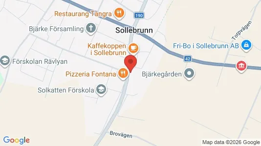 Apartments for rent i Alingsås - kort over placeringen