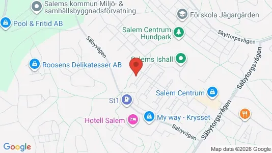 Apartments for rent i Salem - kort over placeringen