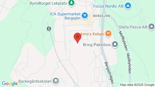 Apartments for rent i Gothenburg East - kort over placeringen