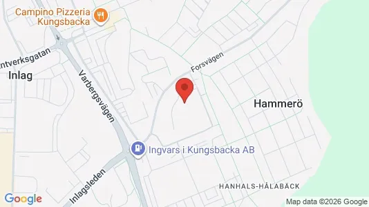 Apartments for rent i Kungsbacka - kort over placeringen