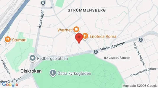 Apartments for rent i Örgryte-Härlanda - kort over placeringen