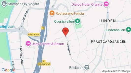 Apartments for rent i Örgryte-Härlanda - kort over placeringen