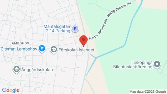 Apartments for rent i Linköping - kort over placeringen