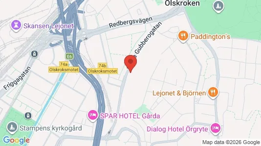 Apartments for rent i Örgryte-Härlanda - kort over placeringen