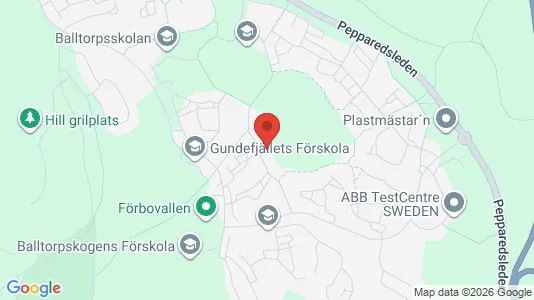 Apartments for rent i Mölndal - kort over placeringen