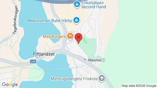 Apartments for rent i Huddinge - kort over placeringen