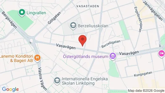 Apartments for rent i Linköping - kort over placeringen